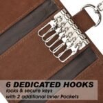 LEATHER KEYCHAIN | BLACKBIRD LEATHERS