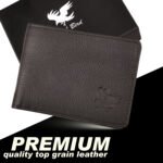 Dollar Size | Chocolate Brown | Leather Wallet - Image 6