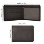 Dollar Size | Chocolate Brown | Leather Wallet - Image 4