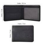 Dollar Size | Black | Leather Wallet - Image 4