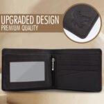 Classic Men's Leather Wallet | Zipper Coin Pocket - Image 3
