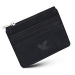 Stylish & Compact | Black | Leather Card Holder