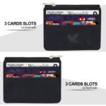 Stylish & Compact | Black | Leather Card Holder - Image 2