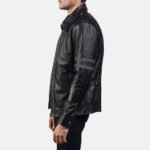 Armstrong Black | Leather Jacket | Men - Image 4