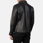 Trendy Black | Biker Leather Jacket | Men - Image 5