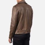 Coffee Brown | Leather Jacket | Men - Image 4
