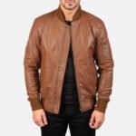 Premium Brown | Leather Jacket | Men - Image 2