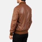 Premium Brown | Leather Jacket | Men - Image 4