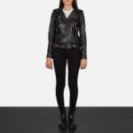 Retro Black | Leather Jacket | Women