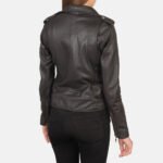 Chocolate Brown | Leather Jacket | Women - Image 4