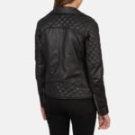 Premium Black | Ladies Jacket | Real Leather - Image 4