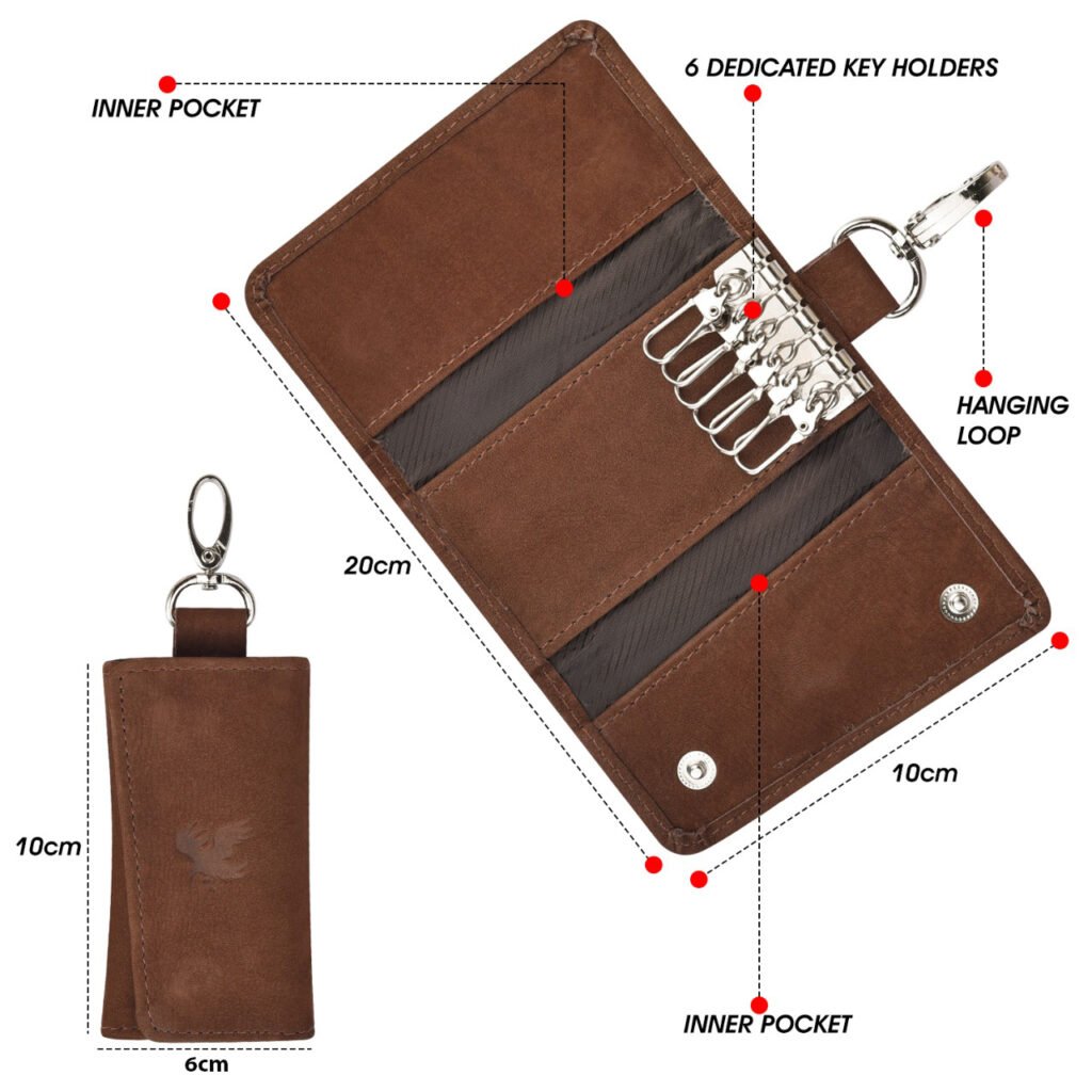 Leather Keychain