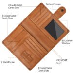Executive Leather Passport Holder | Brown - Image 3