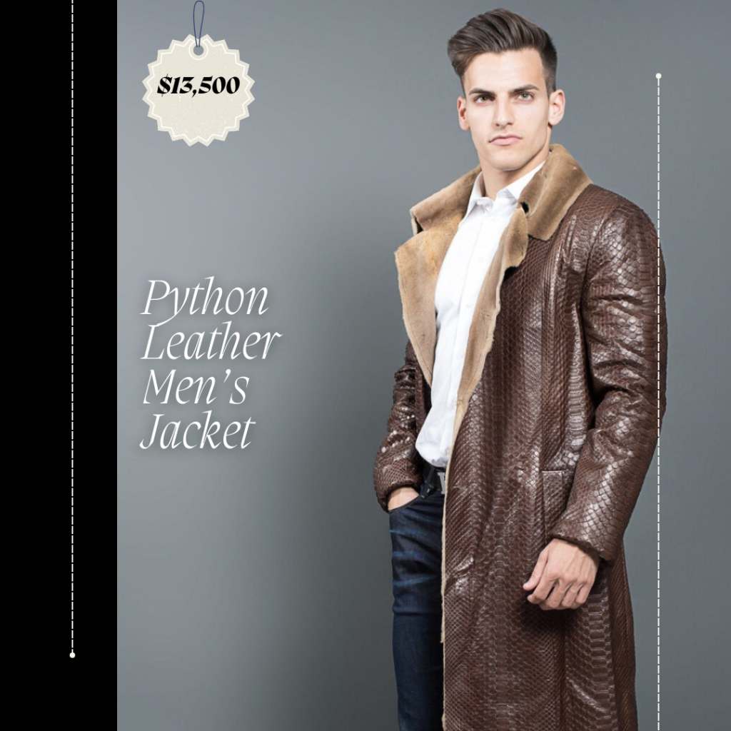 python leather