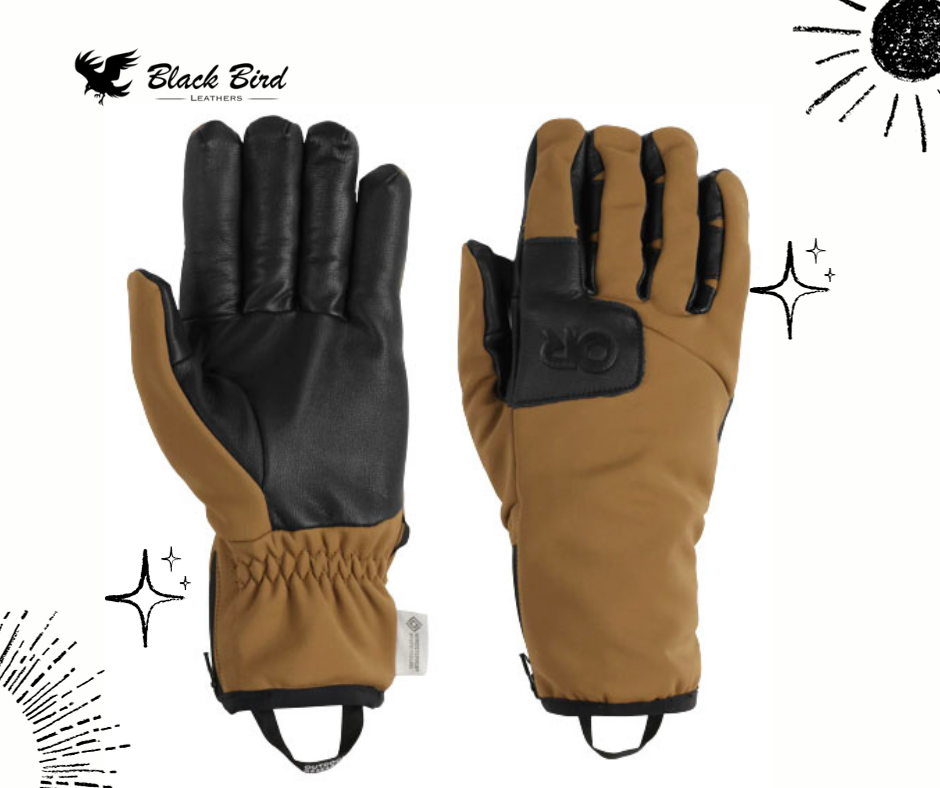 leather gloves