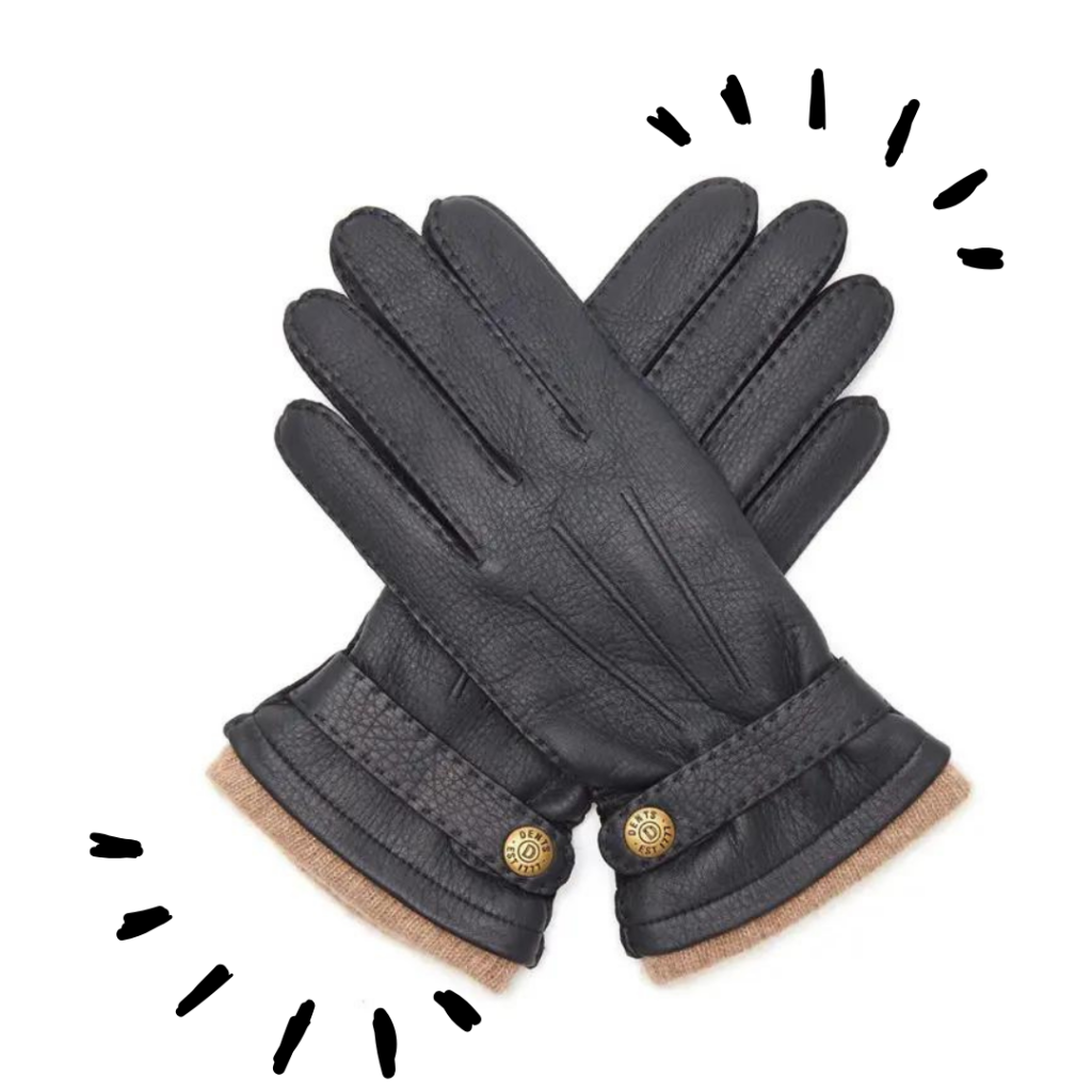 leather gloves