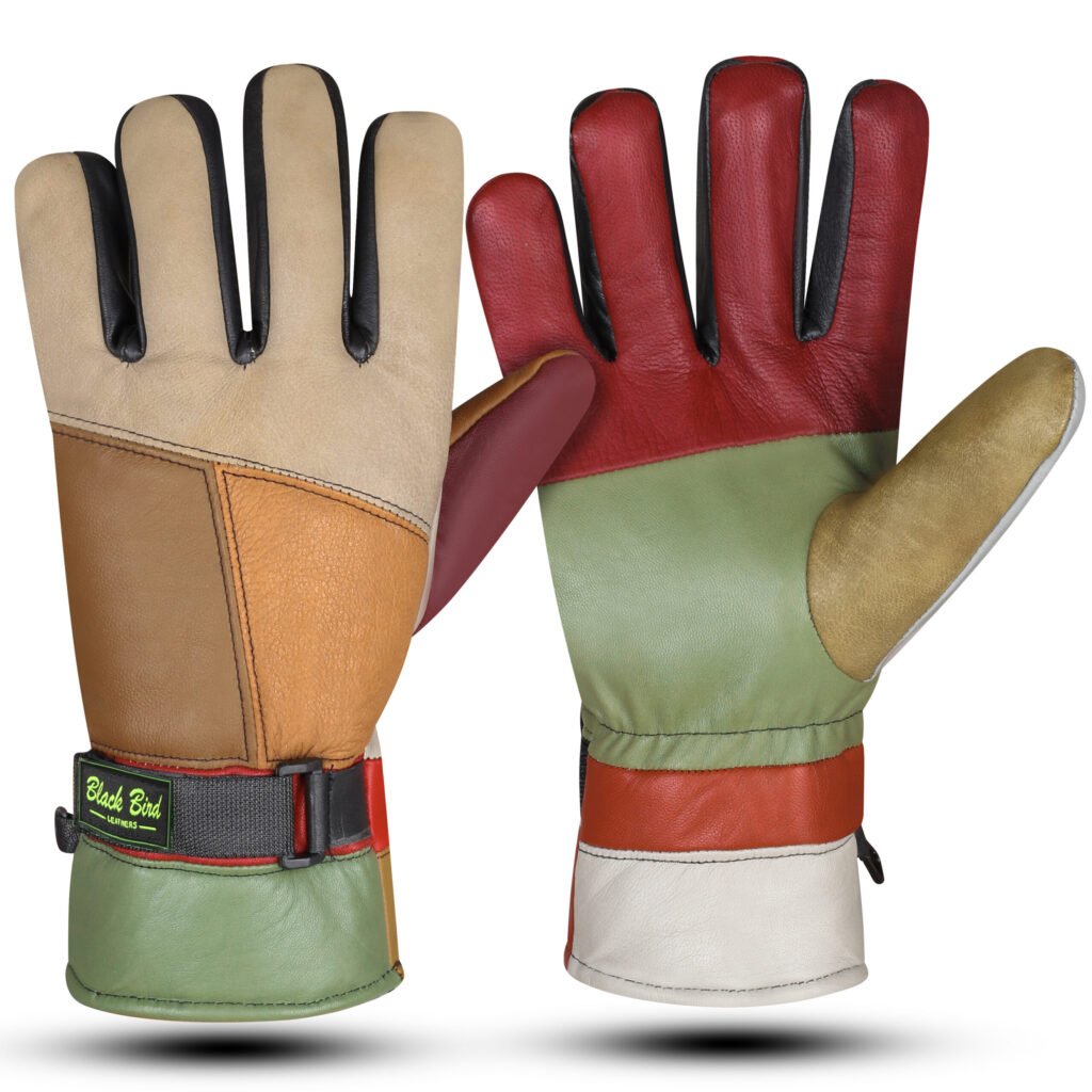 leather gloves