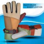 Multicolor Sheepskin Leather Glove - Image 3