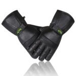 Premium Sheepskin Motorbike Leather Gloves - Image 3