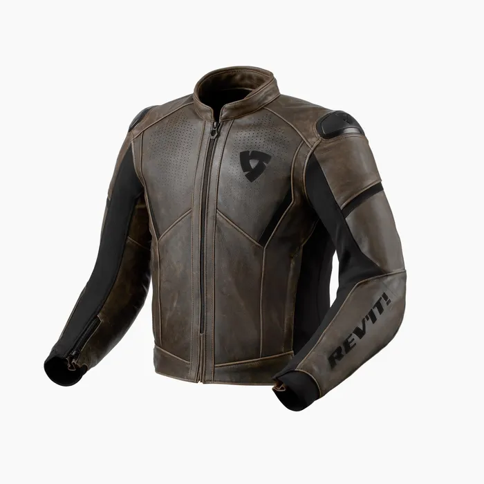 vintage leather jacket
