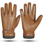 Warm Windproof Sheepskin Gloves