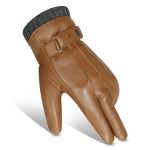 Warm Windproof Sheepskin Gloves - Image 2