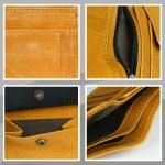 Slim and Classic Leather Wallet For Men Light Brown - Image 5